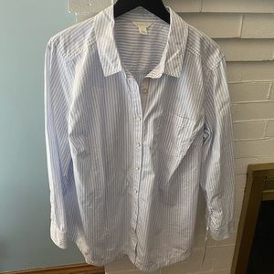 NWT Sz 1x Caslon Button Up